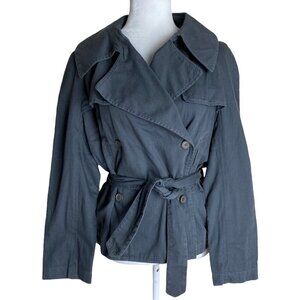 Women's Utility Jacket in Charcoal Gray